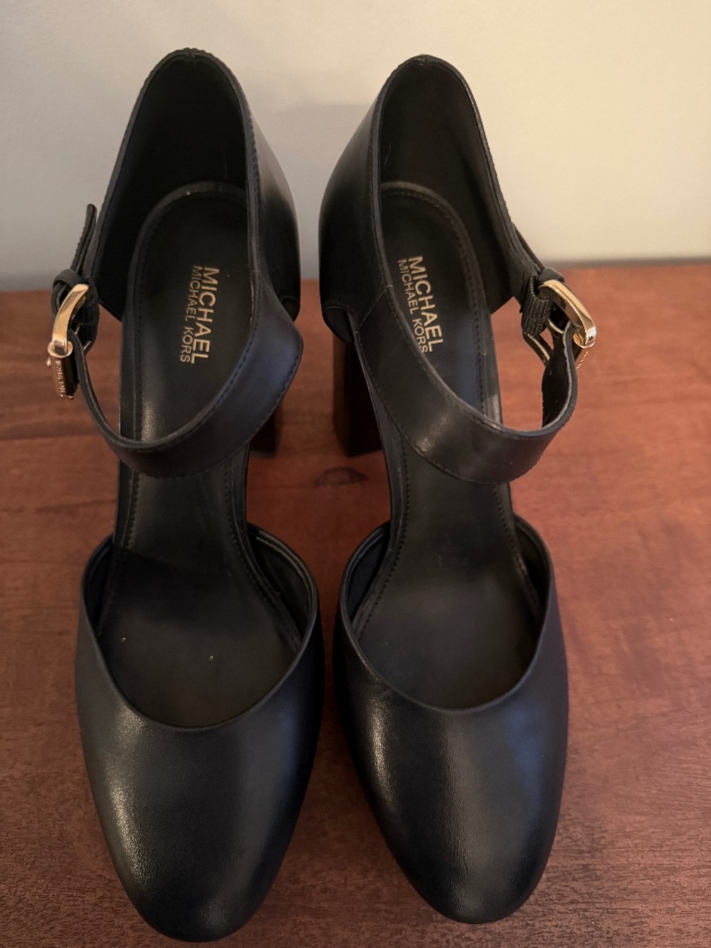 Michael Kors black heels, size 9